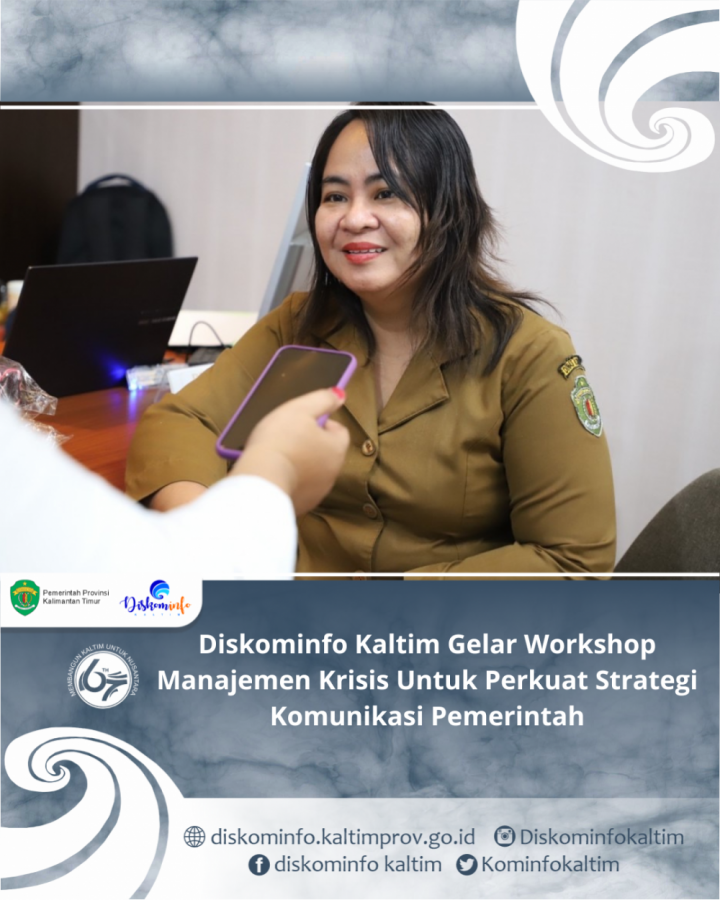 Diskominfo Kaltim Gelar Workshop Manajemen Krisis Untuk Perkuat Strategi Komunikasi Pemerintah