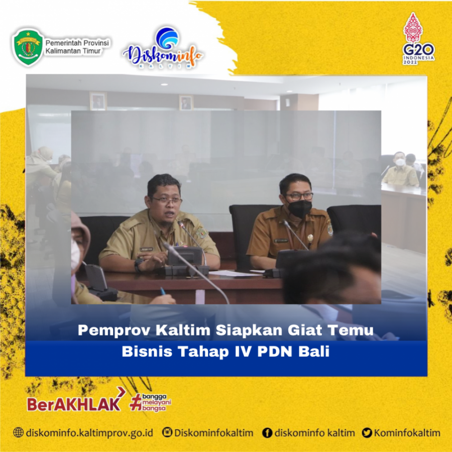 Pemprov Kaltim Siapkan Giat Temu Bisnis Tahap IV PDN Bali