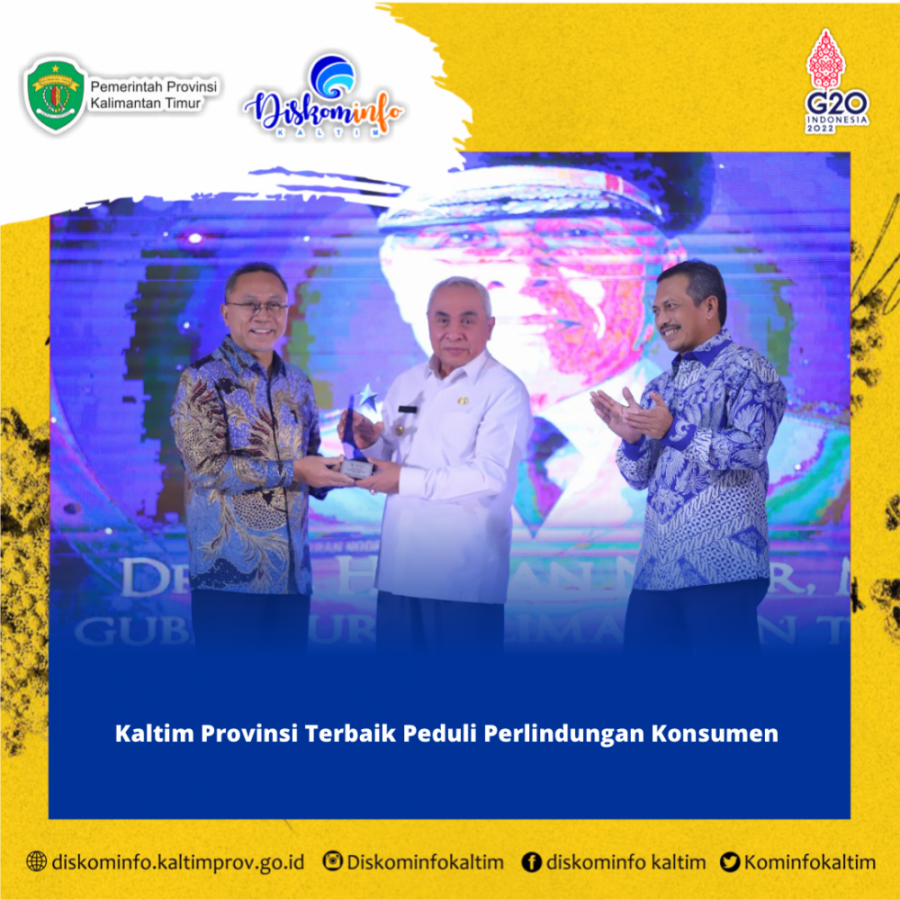 Kaltim Provinsi Terbaik Peduli Perlindungan Konsumen