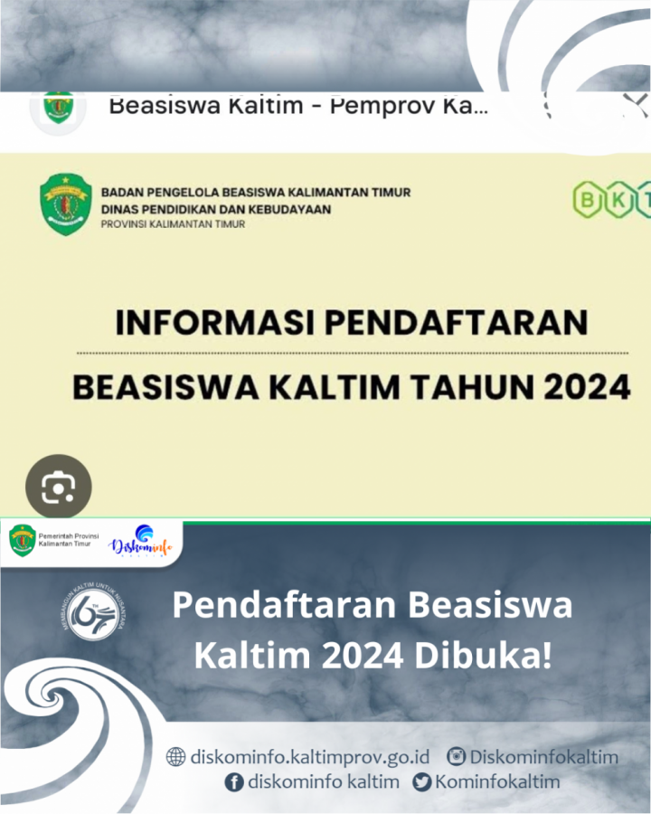 Pendaftaran Beasiswa Kaltim 2024 Dibuka!