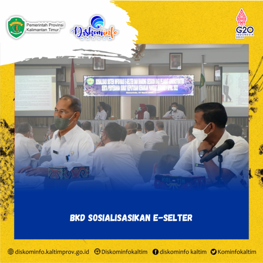 BKD Sosialisasikan E-Selter