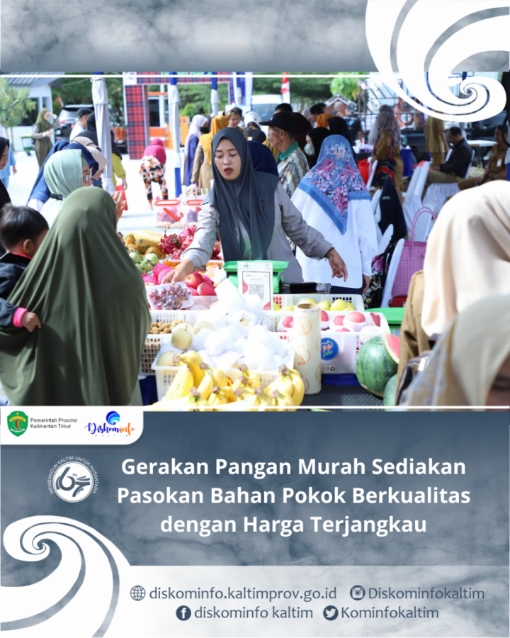 Gerakan Pangan Murah Sediakan Pasokan Bahan Pokok Berkualitas dengan Harga Terjangkau