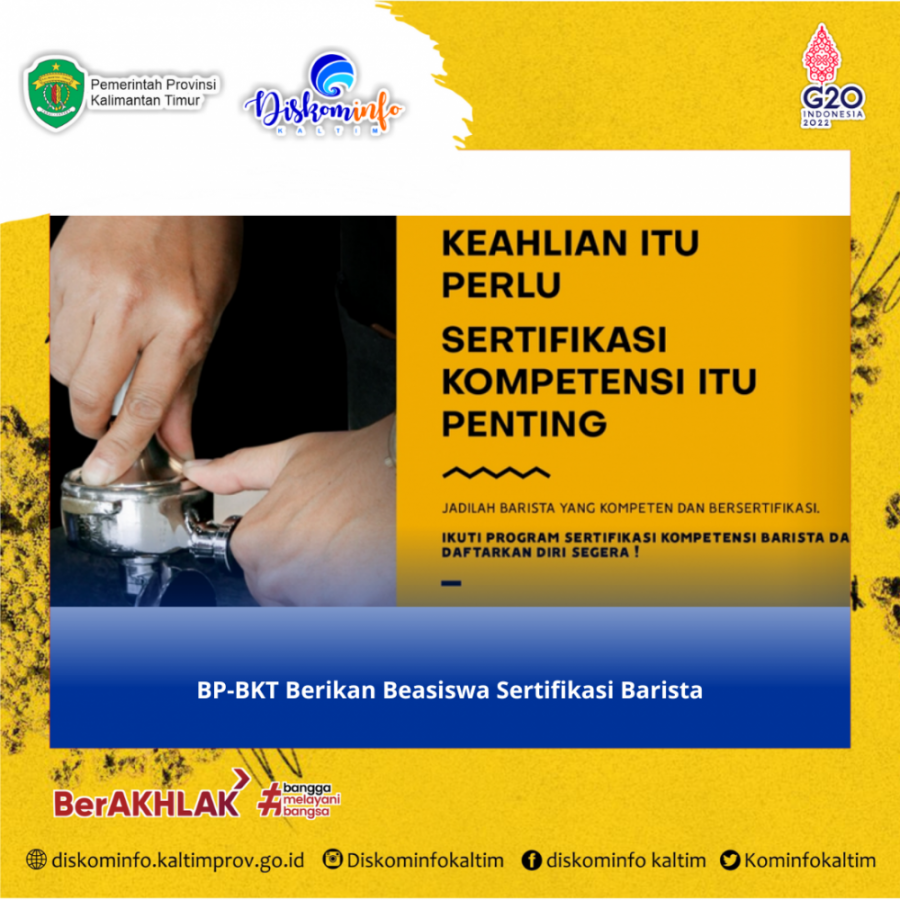 BP-BKT Berikan Beasiswa Sertifikasi Barista