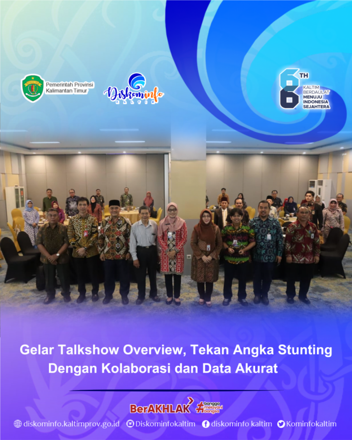 Gelar Talkshow Overview, Tekan Angka Stunting Dengan Kolaborasi dan Data Akurat