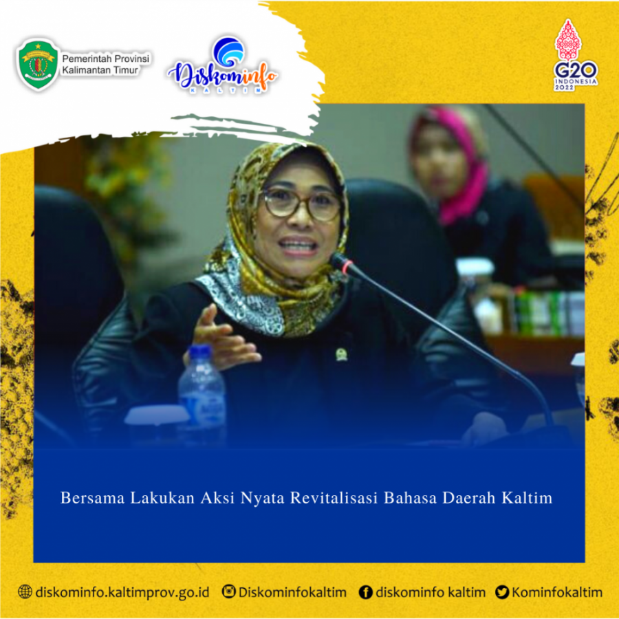 Bersama Lakukan Aksi Nyata Revitalisasi Bahasa Daerah Kaltim