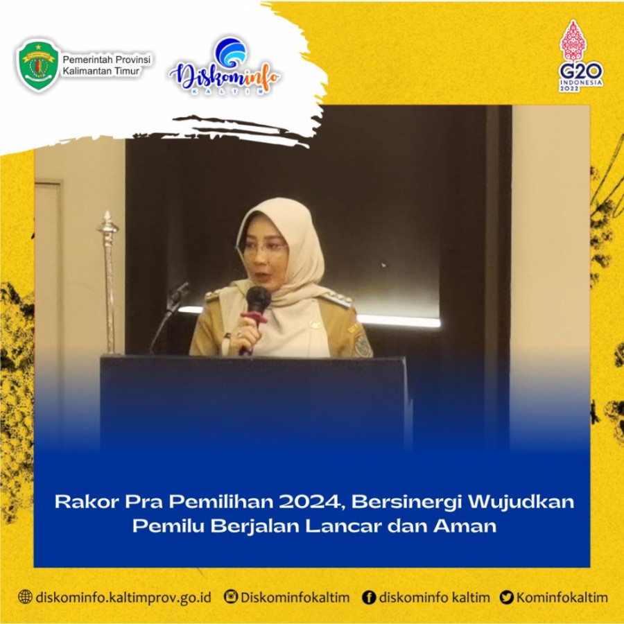 Rakor Pra Pemilihan 2024, Bersinergi Wujudkan Pemilu Berjalan Lancar dan Aman