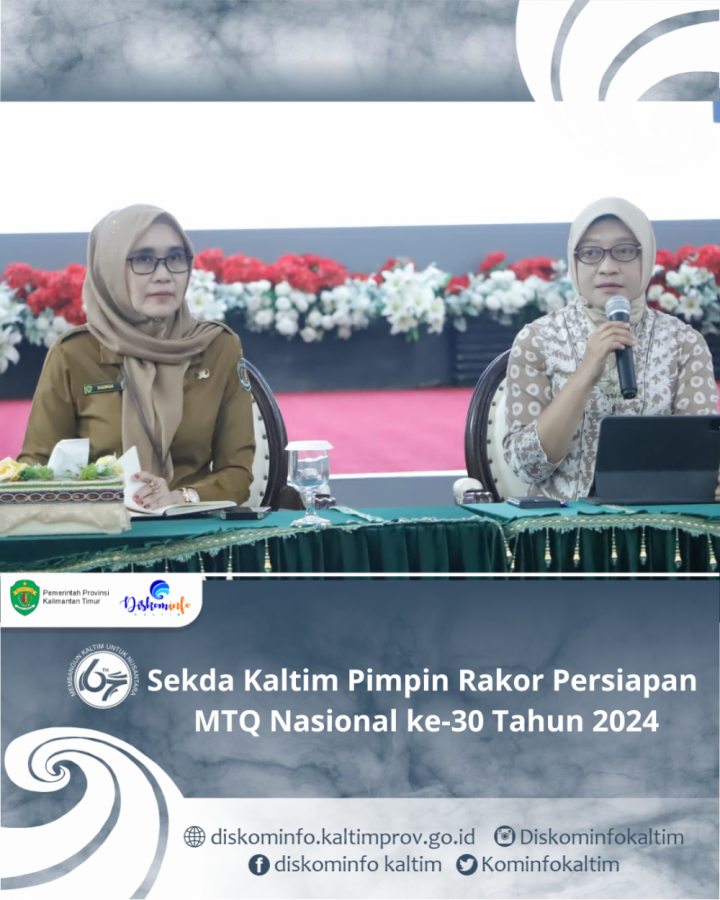 Sekda Kaltim Pimpin Rakor Persiapan MTQ Nasional ke-30 Tahun 2024