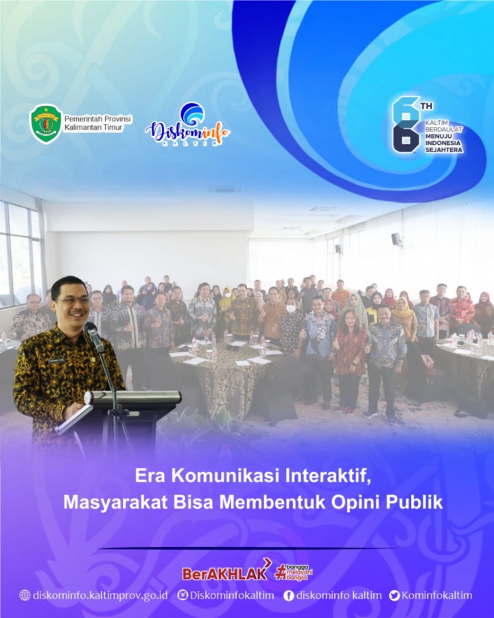 Era Komunikasi Interaktif, Masyarakat Bisa Membentuk Opini Publik 