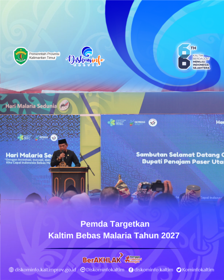 Pemda Targetkan Kaltim Bebas Malaria Tahun 2027