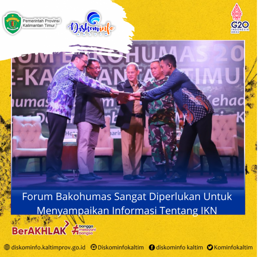 Forum Bakohumas Sangat Diperlukan Untuk Menyampaikan Informasi Tentang IKN