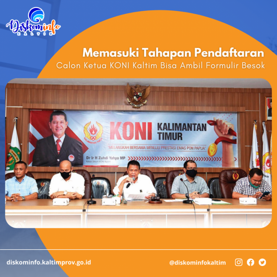 Memasuki Tahapan Pendaftaran, Calon Ketua KONI Kaltim Bisa Ambil Formulir Besok