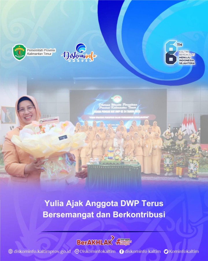 Yulia Ajak Anggota DWP Terus Bersemangat dan Berkontribusi