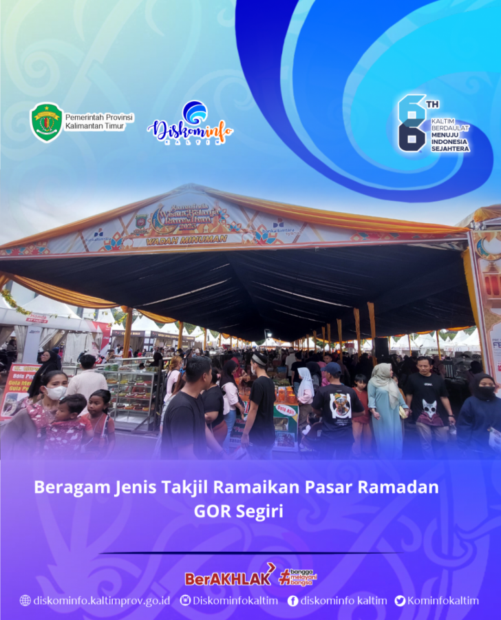 Beragam Jenis Takjil Ramaikan Pasar Ramadan GOR Segiri