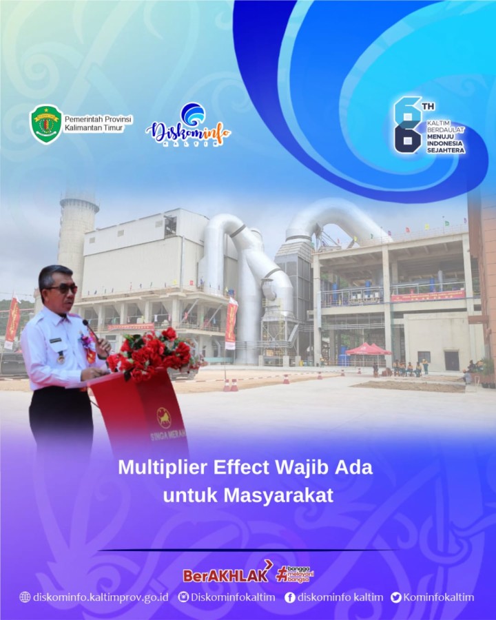 Multiplier Effect Wajib Ada Untuk Masyarakat