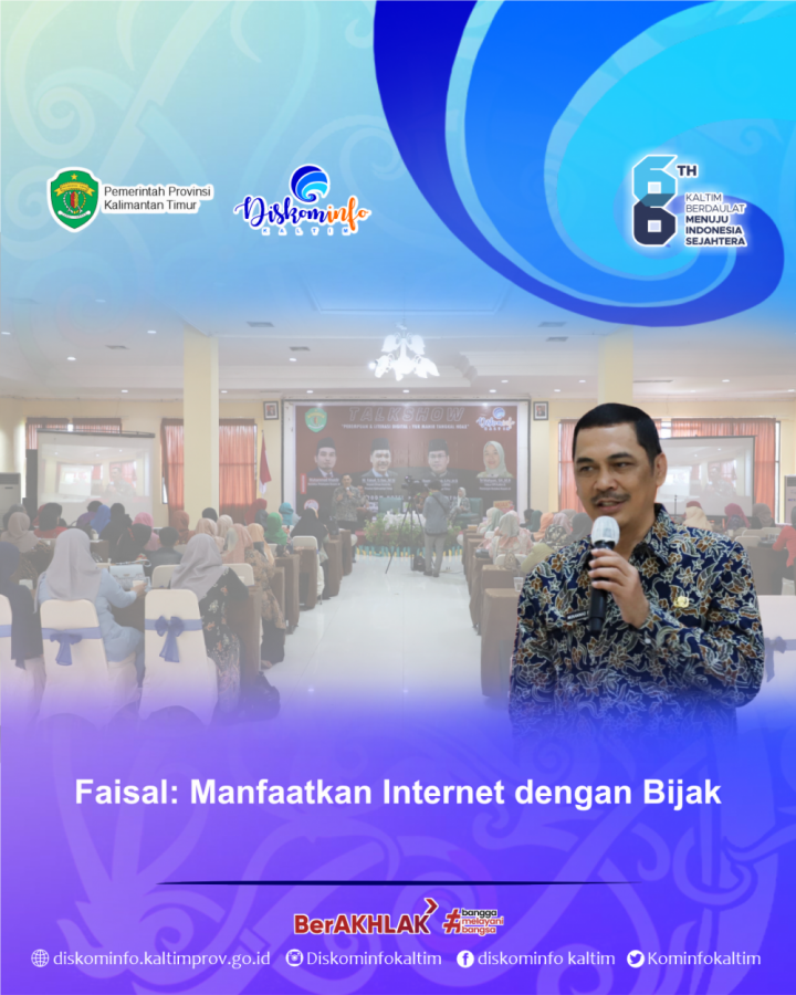 Faisal: Manfaatkan Internet dengan Bijak