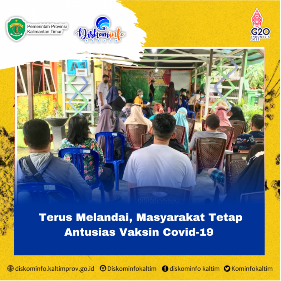 Terus Melandai, Masyarakat Tetap Antusias Vaksin Covid-19