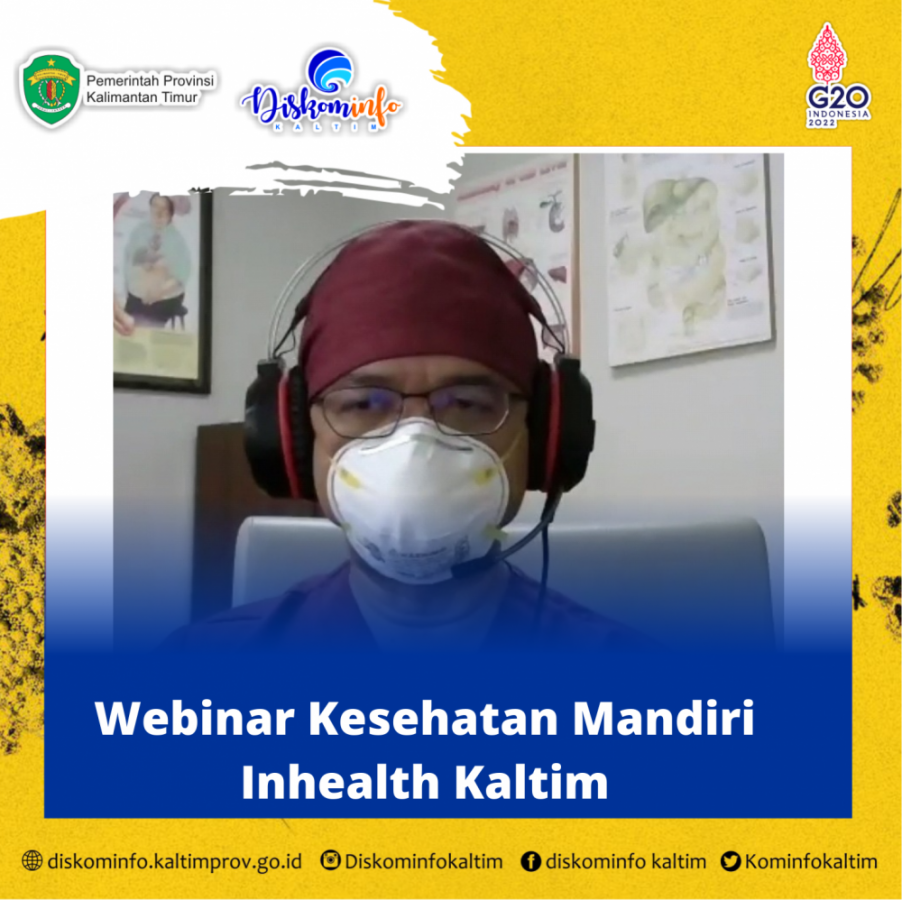 Webinar Kesehatan Mandiri Inhealth Kaltim