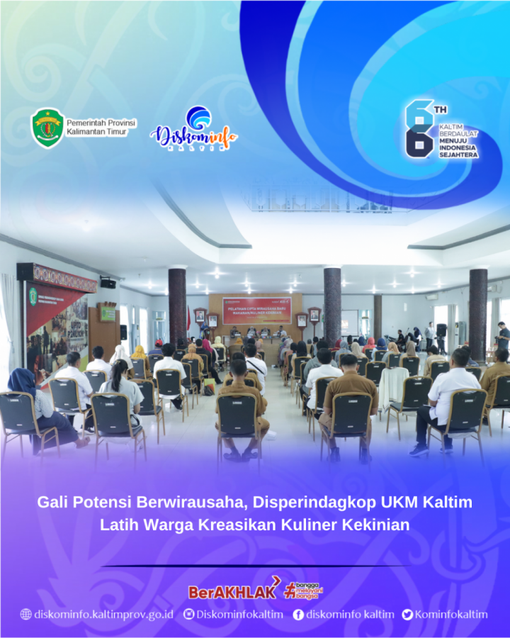 Gali Potensi Berwirausaha, Disperindagkop UKM Kaltim Latih Warga Kreasikan Kuliner Kekinian