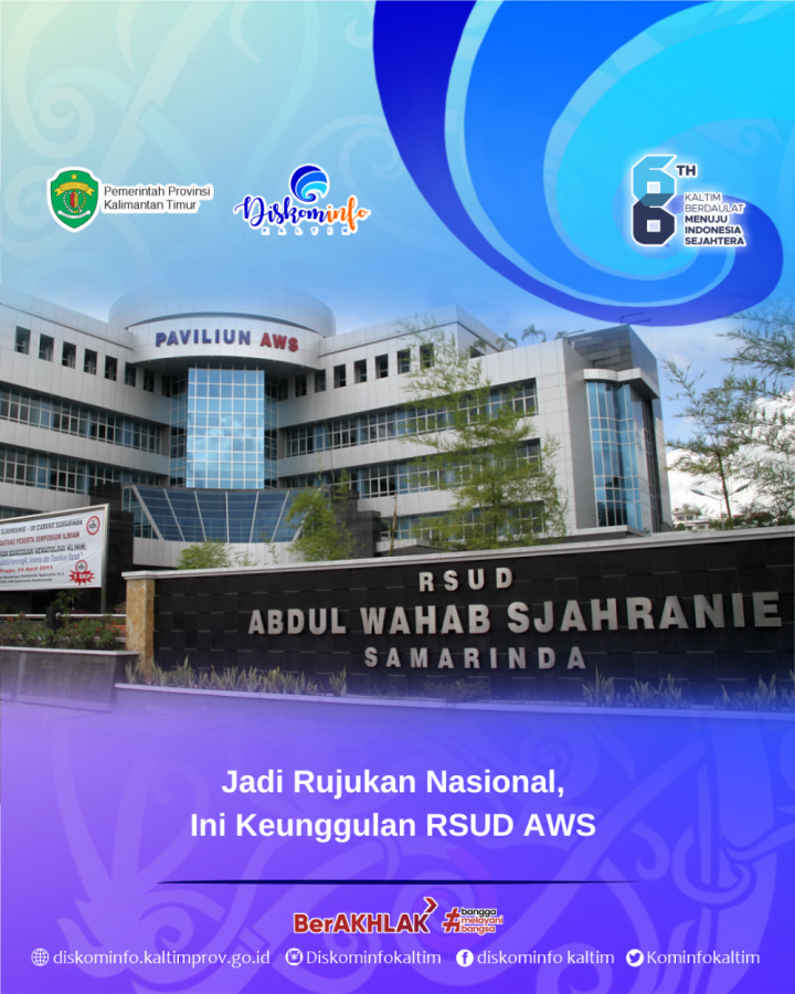 Jadi Rujukan Nasional, Ini Keunggulan RSUD AWS