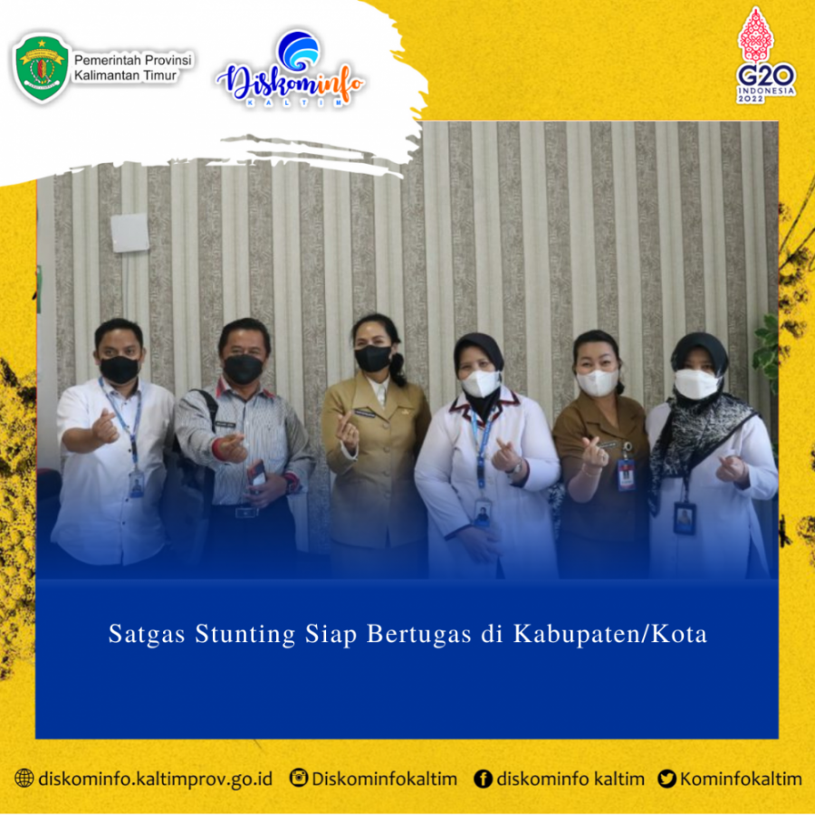 Satgas Stunting Siap Bertugas di Kabupaten/Kota