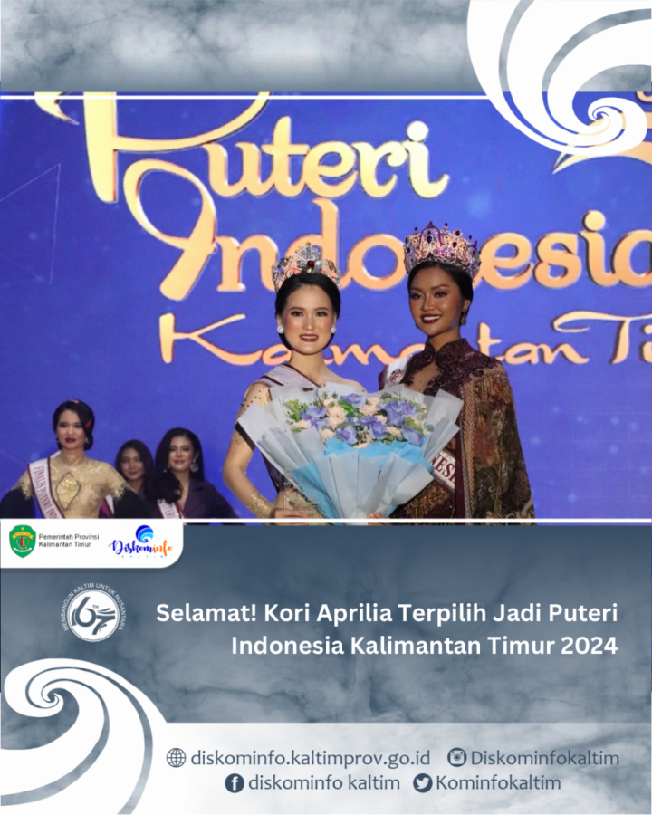 Selamat! Kori Aprilia Terpilih Jadi Puteri Indonesia Kalimantan Timur 2024