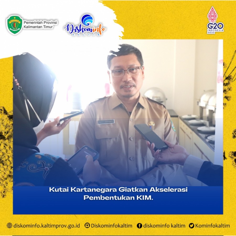 Kutai Kartanegara Giatkan Akselerasi Pembentukan KIM.