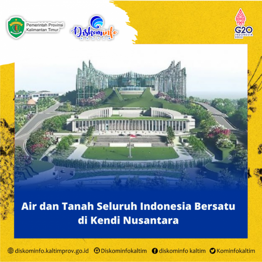 Air dan Tanah Seluruh Indonesia Bersatu di Kendi Nusantara