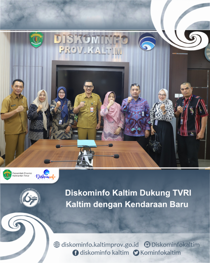 Diskominfo Kaltim Dukung TVRI Kaltim dengan Kendaraan Baru