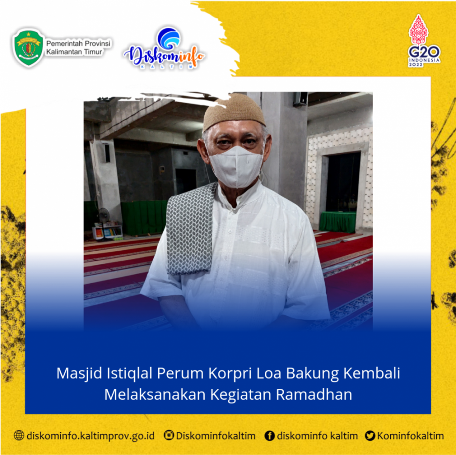 Masjid Istiqlal Perum Korpri Loa Bakung Kembali Melaksanakan Kegiatan Ramadhan