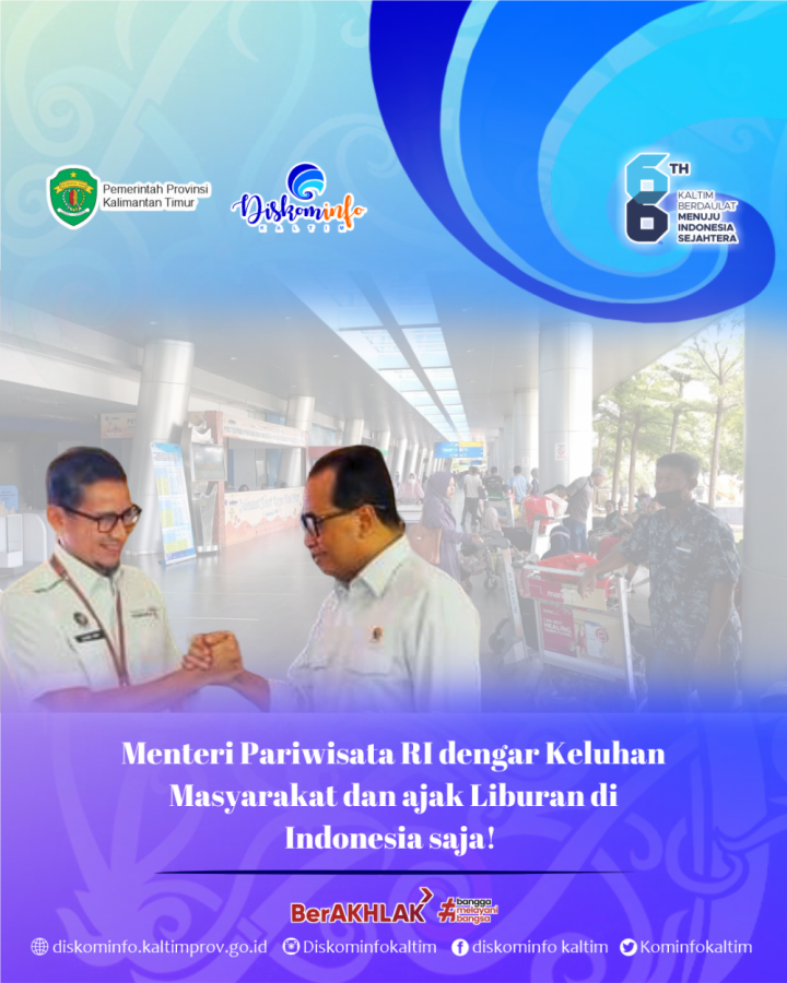 Menteri Pariwisata RI dengar Keluhan Masyarakat dan ajak Liburan di Indonesia saja! 