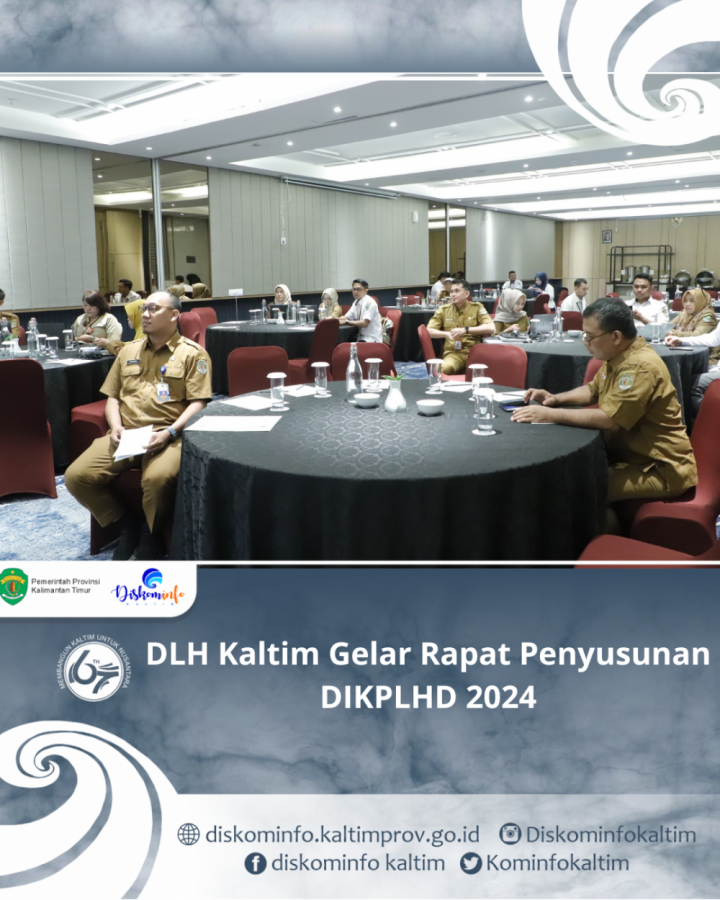 DLH Kaltim Gelar Rapat Penyusunan DIKPLHD 2024