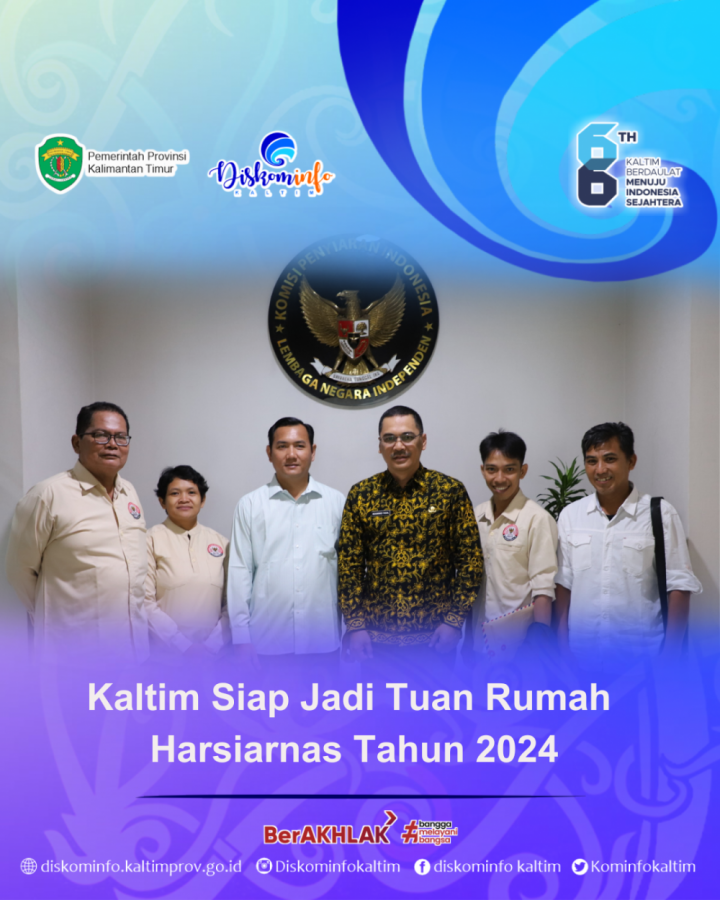 Kaltim Siap Jadi Tuan Rumah Harsiarnas Tahun 2024