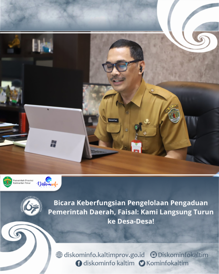 Bicara Keberfungsian Pengelolaan Pengaduan Pemerintah Daerah, Faisal: Kami Langsung Turun ke Desa-Desa!