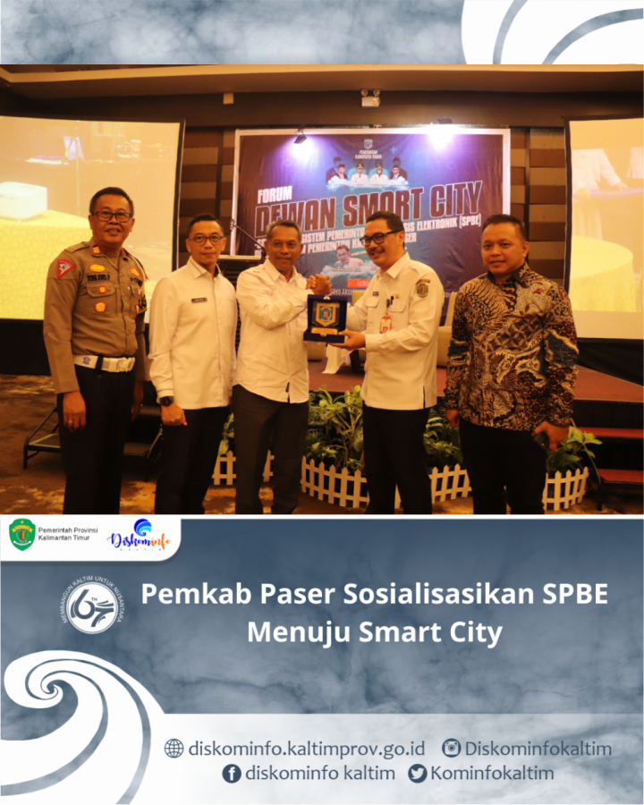 Pemkab Paser Sosialisasikan SPBE Menuju Smart City