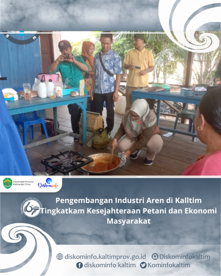 Pengembangan Industri Aren di Kaltim Tingkatkan Kesejahteraan Petani dan Ekonomi Masyarakat