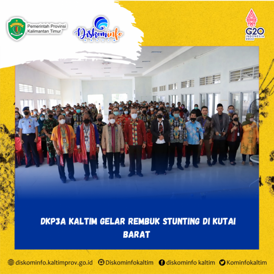 DKP3A Kaltim Gelar Rembuk Stunting di Kutai Barat