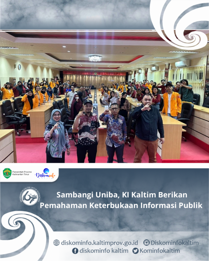 Sambangi Uniba, KI Kaltim Berikan Pemahaman Keterbukaan Informasi Publik