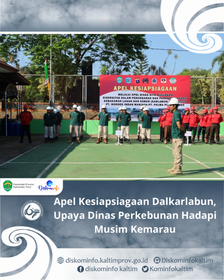 Apel Kesiapsiagaan Dalkarlabun, Upaya Dinas Perkebunan Hadapi Musim Kemarau