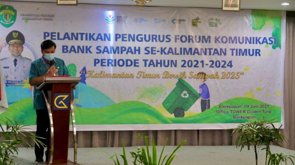 Menuju Kaltim Bersih Sampah 2025, DLH Prov Kaltim Gagas Aksi Perubahan Kerjasama Bank Sampah