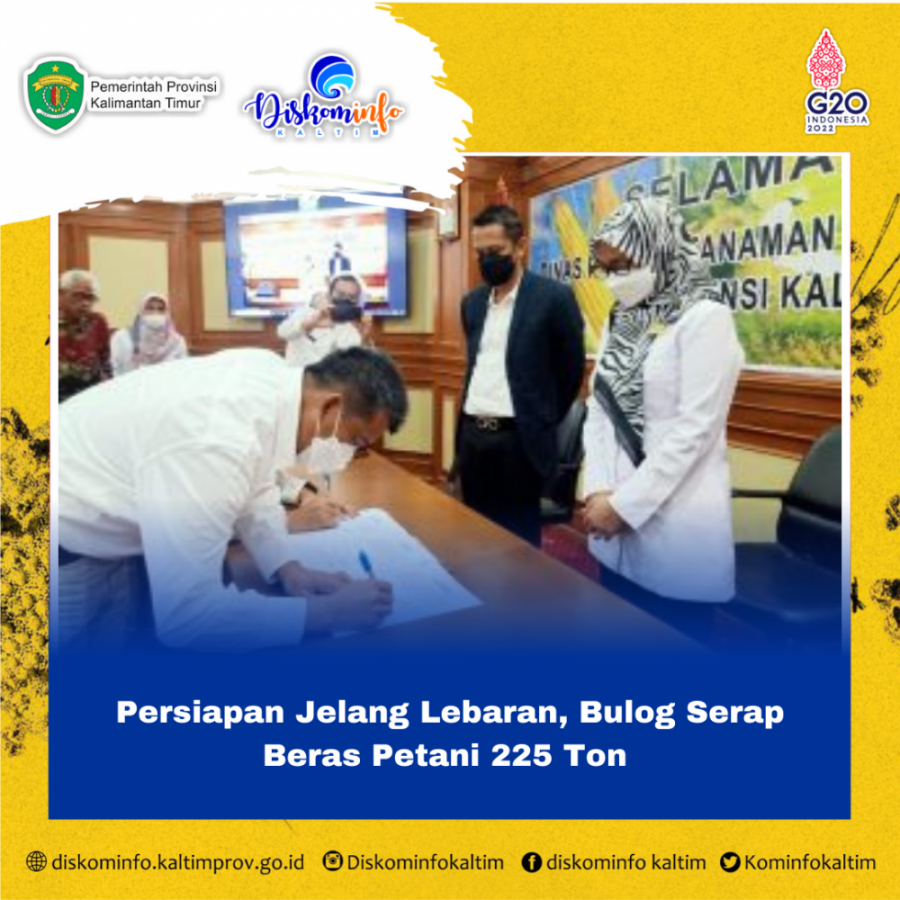 Persiapan Jelang Lebaran, Bulog Serap Beras Petani 225 Ton