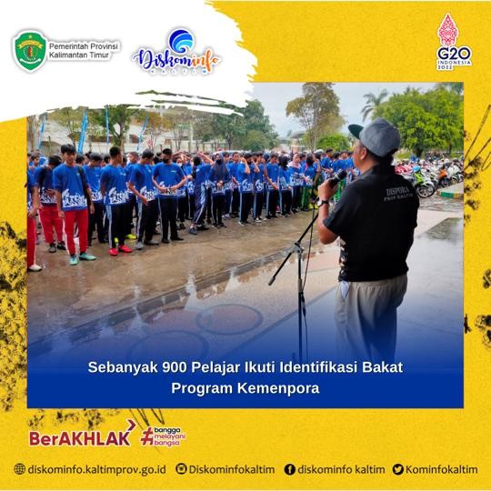 Sebanyak 900 Pelajar Ikuti Identifikasi Bakat Program Kemenpora