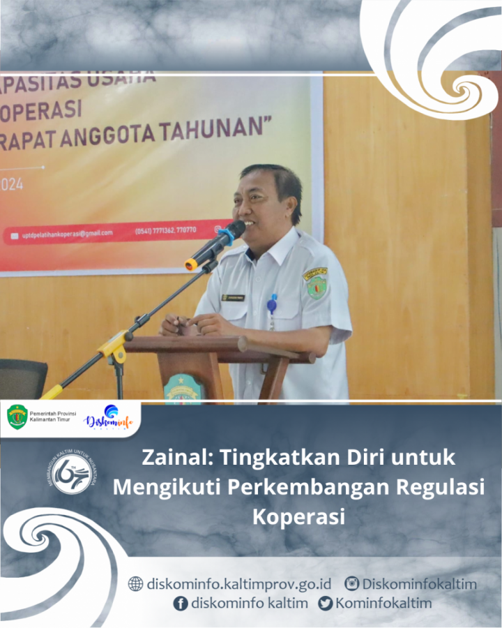 Zainal: Tingkatkan Diri untuk Mengikuti Perkembangan Regulasi Koperasi