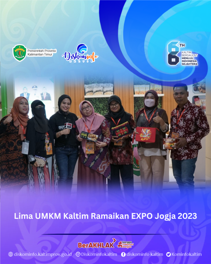 Lima UMKM Kaltim Ramaikan EXPO Jogja 2023