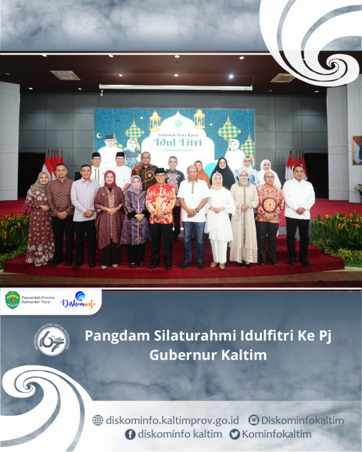 Pangdam Silaturahmi Idulfitri Ke Pj Gubernur Kaltim