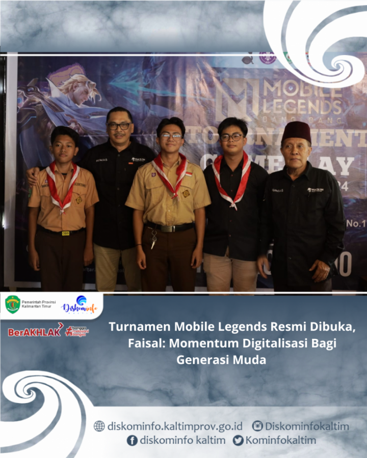 Turnamen Mobile Legends Resmi Dibuka, Faisal: Momentum Digitalisasi Bagi Generasi Muda