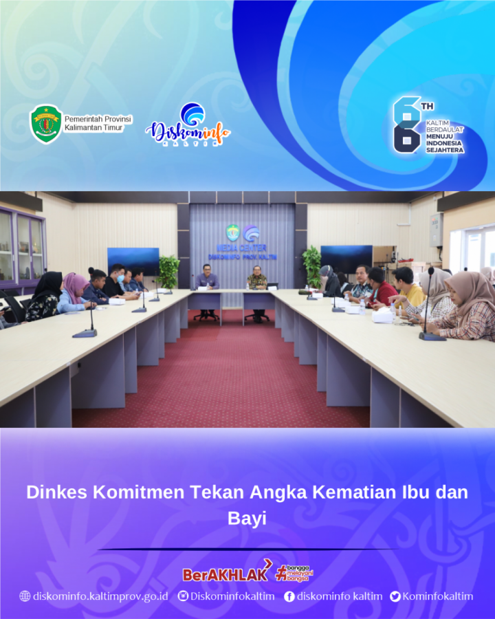 Dinkes Komitmen Tekan Angka Kematian Ibu dan Bayi