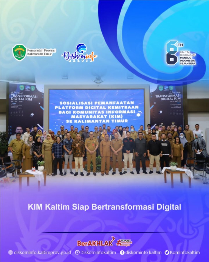 KIM Kaltim Siap Bertransformasi Digital