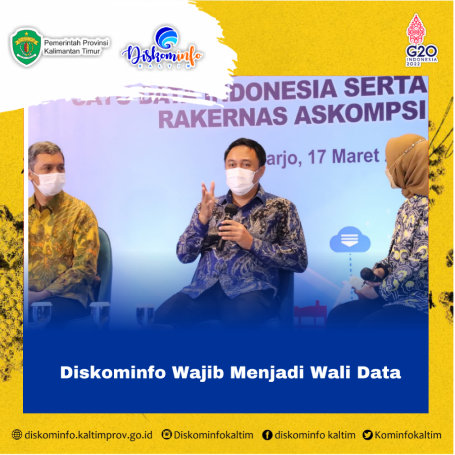 Diskominfo Wajib Menjadi Wali Data