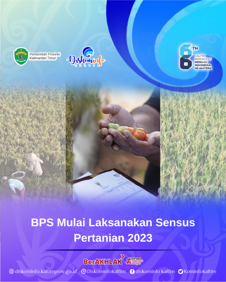 BPS Mulai Laksanakan Sensus Pertanian 2023.