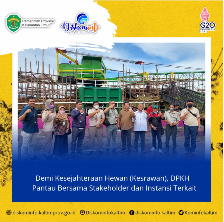 Demi Kesejahteraan Hewan (Kesrawan), DPKH Pantau Bersama Stakeholder dan Instansi Terkait